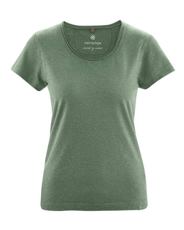 Hanf Damen T-Shirt herb L
